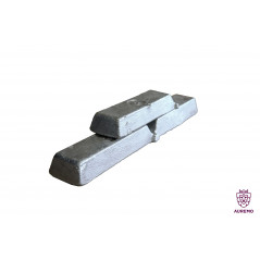 Aluminium Barren gegossen Alu Alubarren 100gr-5.0kg 99.9% AlMg1 Aluminiumbarren 