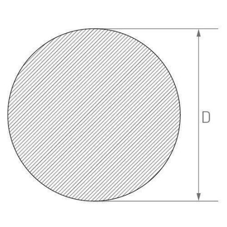 Gost Titanium Legierung pt3v Stange 1-360mm Titan Rundstab