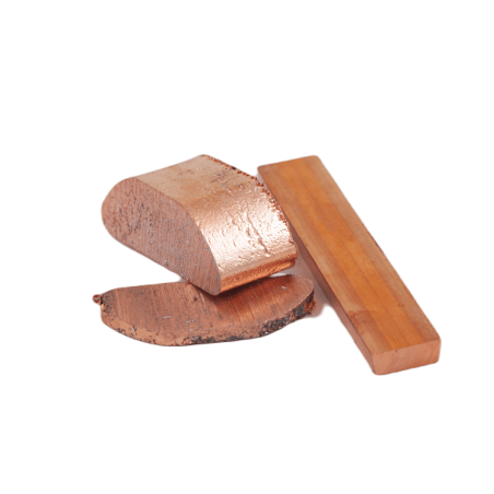 Kupferbarren element CW004A (Cu-ETP - 2.0065) Kupfer barren Cu 99.9% gegossen