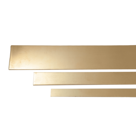 Messing Flachstange 2.0401 CW614N Blechstreifen 20x0.5mm-90x6mm Zuschnitt Streifen